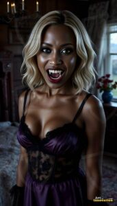 Vampire Princess – AI Dark Gothic Fairytale Art