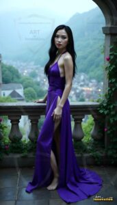 Vampire Princess – AI Dark Gothic Fairytale Art