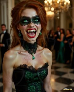 Vampire Princess – AI Dark Gothic Fairytale Art