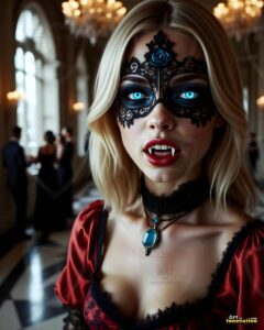 Vampire Princess – AI Dark Gothic Fairytale Art