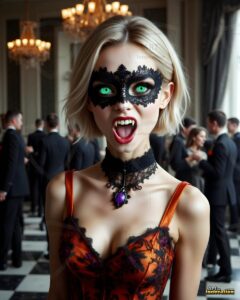 Vampire Princess – AI Dark Gothic Fairytale Art