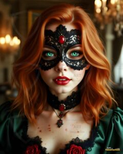 Vampire Princess – AI Dark Gothic Fairytale Art