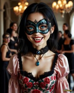 Vampire Princess – AI Dark Gothic Fairytale Art