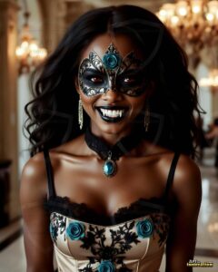 Vampire Princess – AI Dark Gothic Fairytale Art