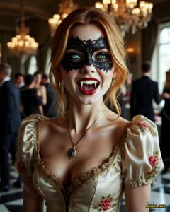 Vampire Princess – AI Dark Gothic Fairytale Art