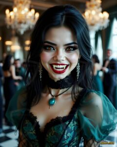 Vampire Princess – AI Dark Gothic Fairytale Art