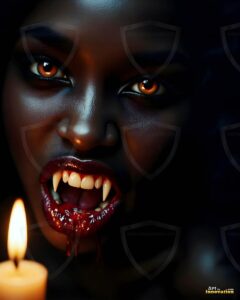 Vampire Princess – AI Dark Gothic Fairytale Art