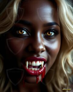 Vampire Princess – AI Dark Gothic Fairytale Art