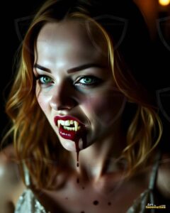 Vampire Princess – AI Dark Gothic Fairytale Art
