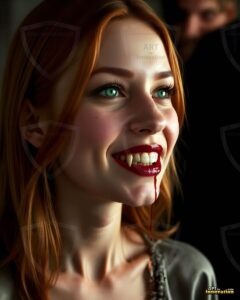 Vampire Princess – AI Dark Gothic Fairytale Art