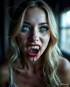 Vampire Princess – AI Dark Gothic Fairytale Art