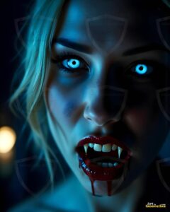 Vampire Princess – AI Dark Gothic Fairytale Art