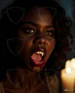 Vampire Princess – AI Dark Gothic Fairytale Art