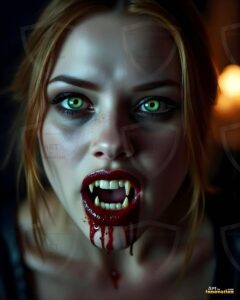 Vampire Princess – AI Dark Gothic Fairytale Art