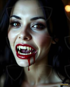 Vampire Princess – AI Dark Gothic Fairytale Art