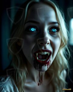 Vampire Princess – AI Dark Gothic Fairytale Art