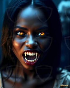 Vampire Princess – AI Dark Gothic Fairytale Art