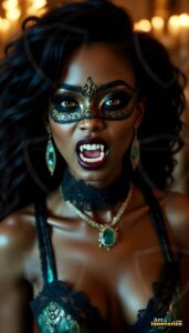 Vampire Princess – AI Dark Gothic Fairytale Art