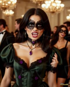 Vampire Princess – AI Dark Gothic Fairytale Art