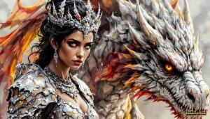Dragon princess Art – 16×9 #0101