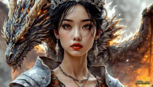 Dragon princess Art – 16×9 #0105