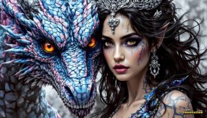 Dragon princess Art – 16×9 #0114