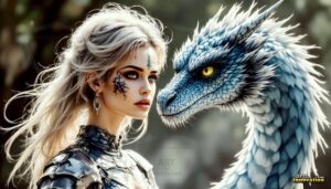 Dragon princess Art – 16×9 #0116