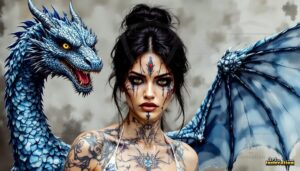 Dragon princess Art – 16×9 #0120