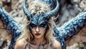 Dragon princess Art – 16×9 #0128