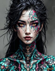 Dragon princess Art – 3×4 #0100