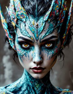 Dragon princess Art – 3×4 #0144