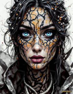 Dragon princess Art – 3×4 #0154