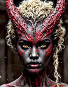 Dragon princess Art – 3×4 #0155
