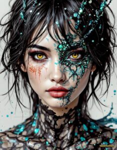 Dragon princess Art – 3×4 #0159