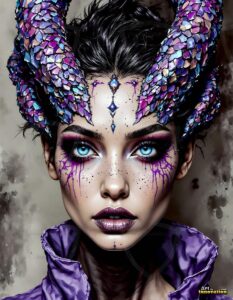 Dragon princess Art – 3×4 #0176