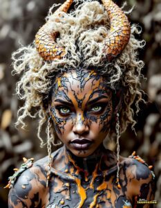Dragon princess Art – 3×4 #0178