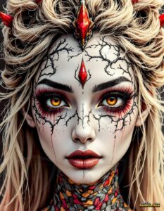 Dragon princess Art – 3×4 #0179