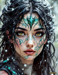 Dragon princess Art – 3×4 #0184