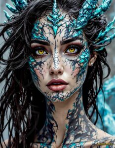 Dragon princess Art – 3×4 #0185