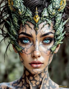 Dragon princess Art – 3×4 #0187