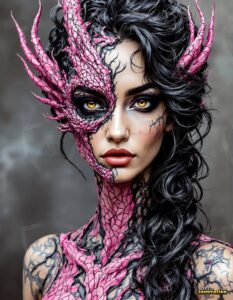 Dragon princess Art – 3×4 #0189