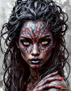 Dragon princess Art – 3×4 #0195