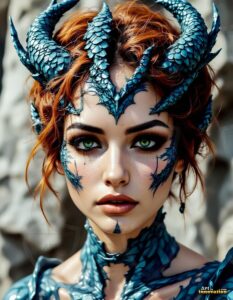 Dragon princess Art – 3×4 #0206