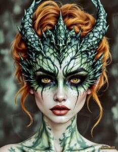 Dragon princess Art – 3×4 #0207