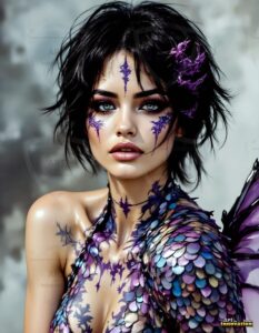 Dragon princess Art – 3×4 #0209