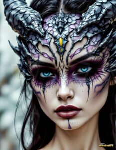 Dragon princess Art – 3×4 #0210