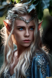 Female Elves – AI Fantasy Art Collection