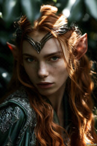Female Elves – AI Fantasy Art Collection