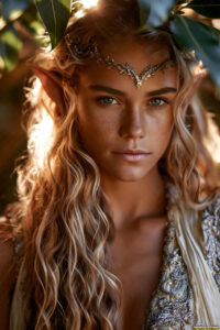 Female Elves – AI Fantasy Art Collection