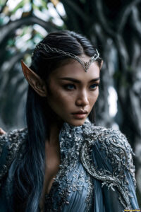 Female Elves – AI Fantasy Art Collection